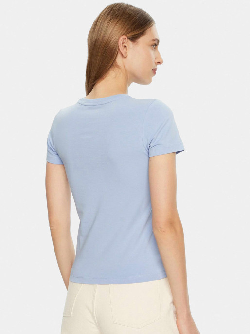 GUESS JEANS GJ SS CN SLIM LOGO PRINT TEE