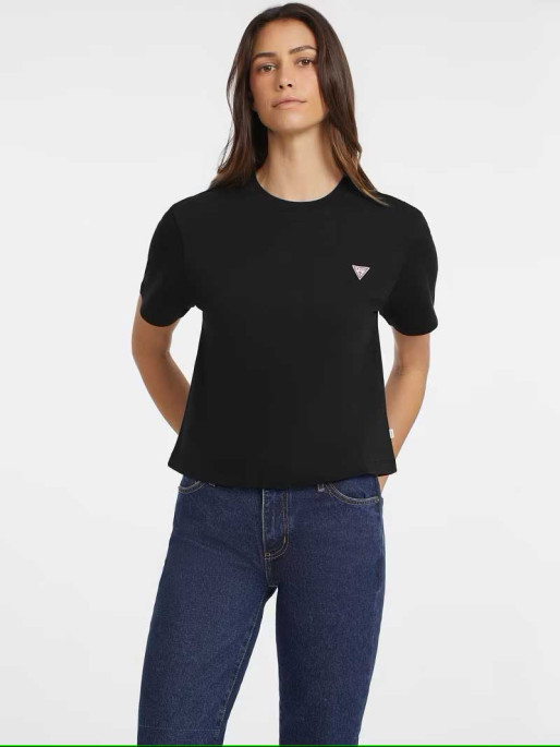 GUESS JEANS GJ SS CN BOXY MINI TRIANG TEE