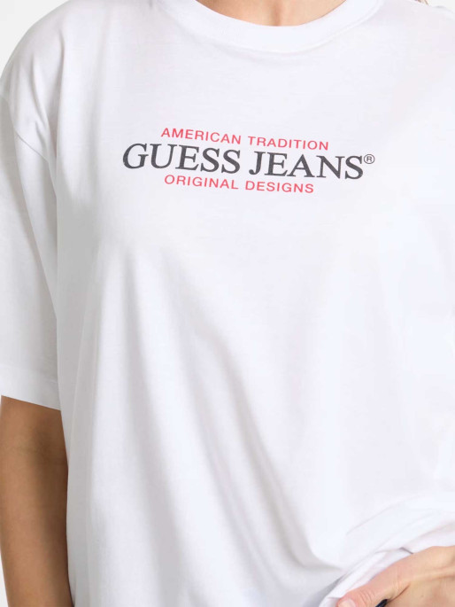 GUESS JEANS GJ SS CN OS AMERICAN TR TEE