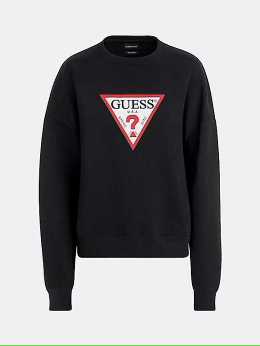 GUESS JEANS GJ CN OS ICONIC TRIANGLE SWEATSHIRT