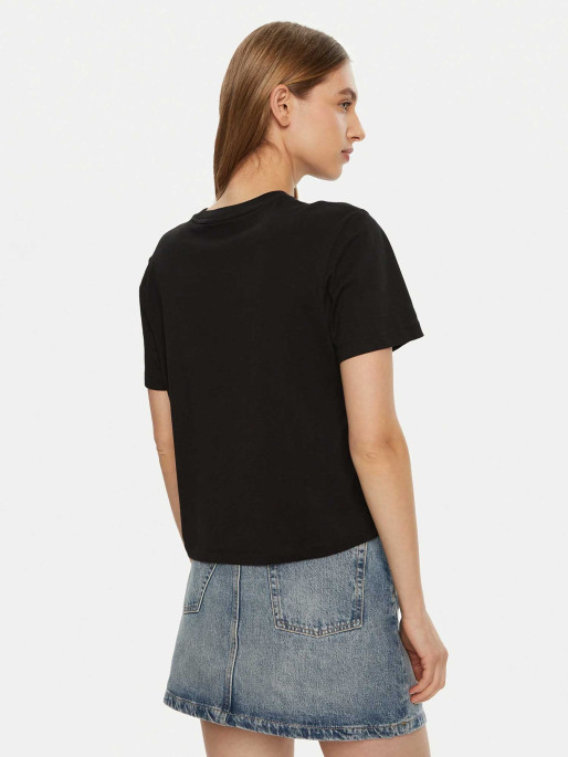 GUESS JEANS Tricou Gj Ss Cn Boxy Printed