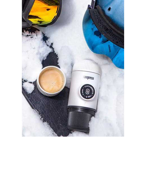 WACACO Кафемашина Nanopresso Classic + калъф, Chill White