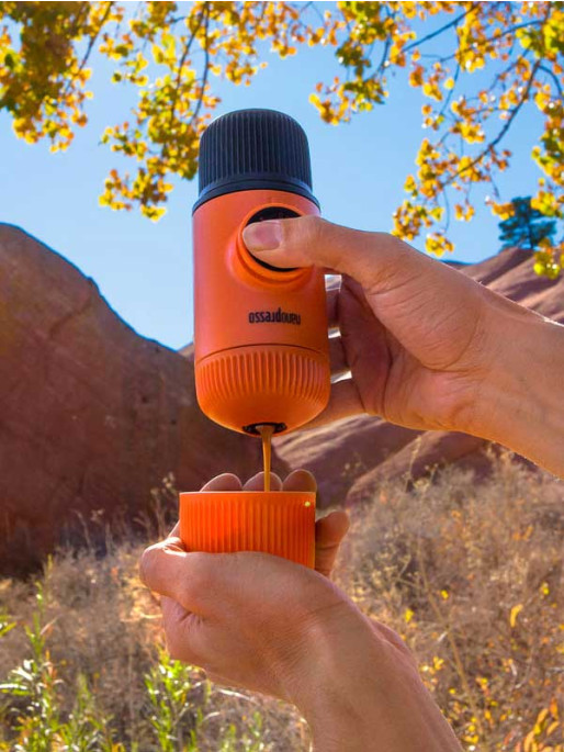 WACACO Преносима кафемашина Nanopresso, Orange Patrol