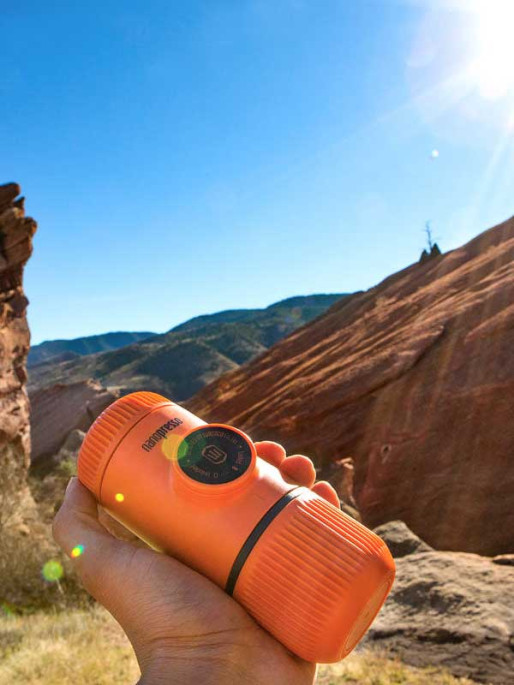 WACACO Преносима кафемашина Nanopresso, Orange Patrol