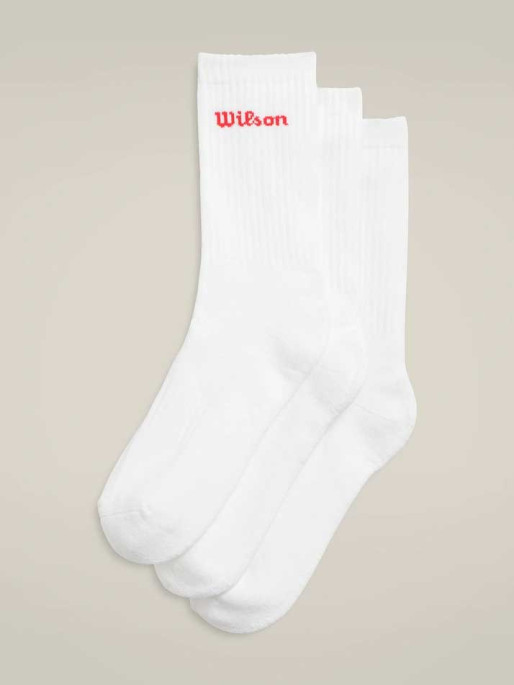 WILSON Sosete U Crew Logo 3 Pack