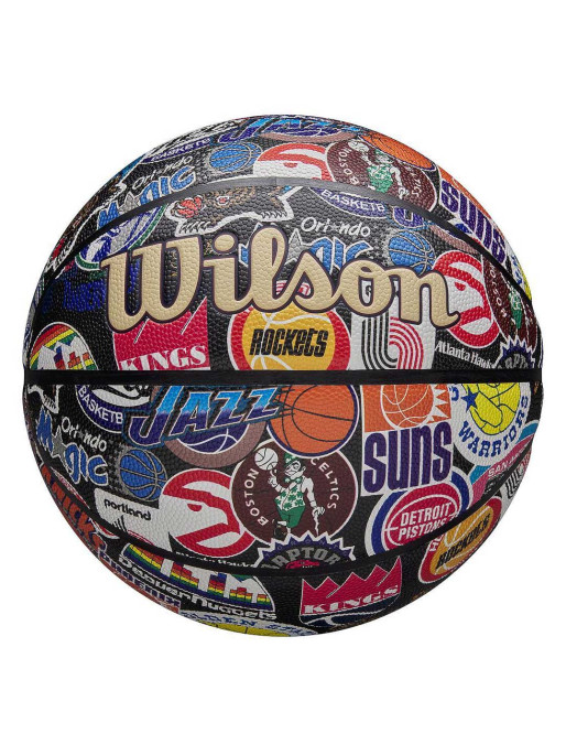 WILSON Баскетболна топка NBA ALL TEAM RETRO
