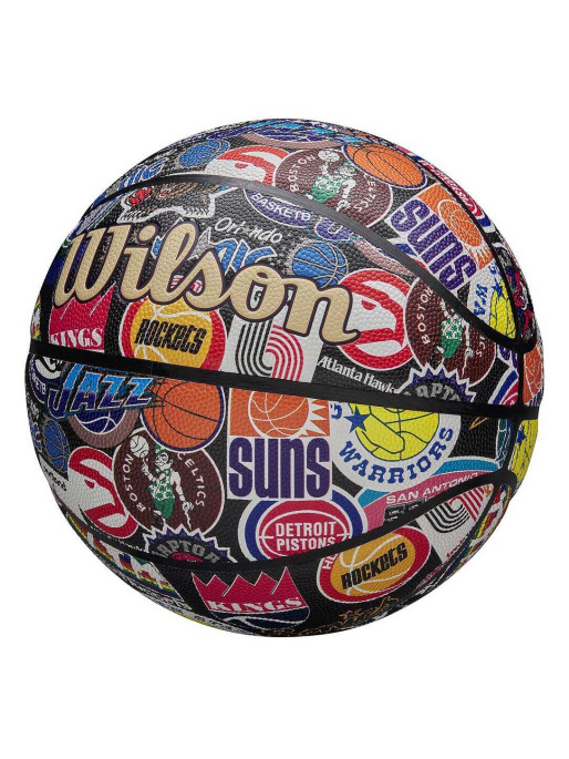 WILSON Баскетболна топка NBA ALL TEAM RETRO