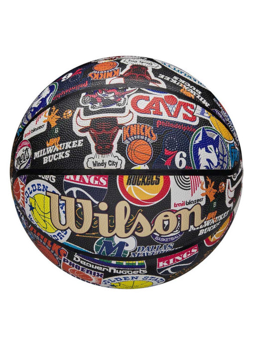 WILSON Баскетболна топка NBA ALL TEAM RETRO