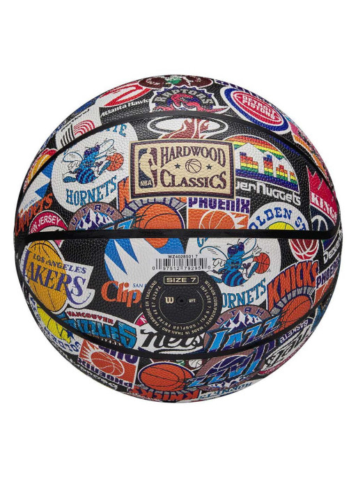 WILSON Баскетболна топка NBA ALL TEAM RETRO
