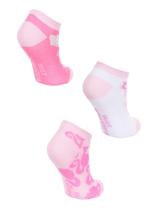 KIDS MOVIE HEROES Sosete - Set 3 perechi Barbie