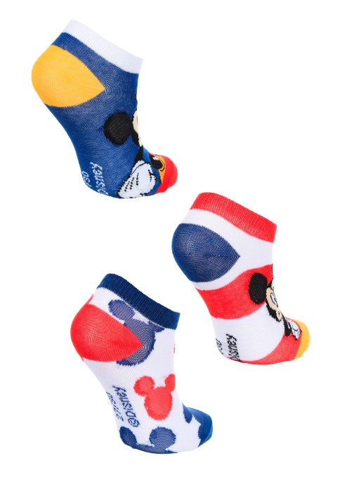 KIDS MOVIE HEROES Sosete - set 3 perechi Mickey