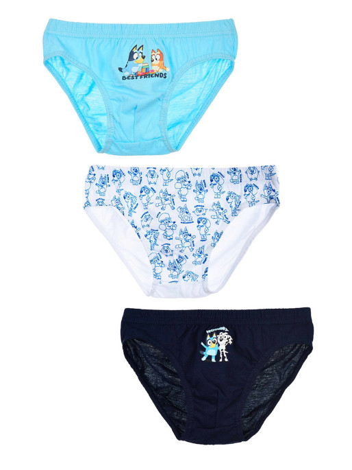 KIDS MOVIE HEROES Lenjerie - set 3 piese Bluey