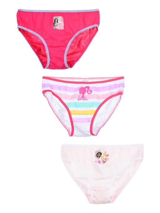 KIDS MOVIE HEROES Lenjerie - set 3 piese Barbie