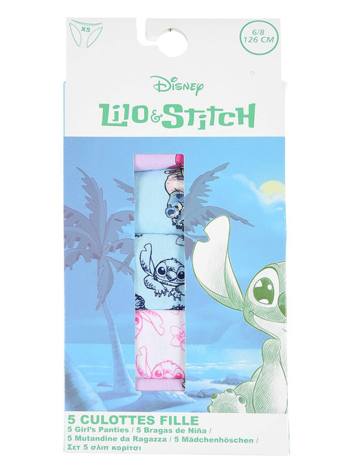 KIDS MOVIE HEROES Lenjerie - set 5 piese Liloetstitch