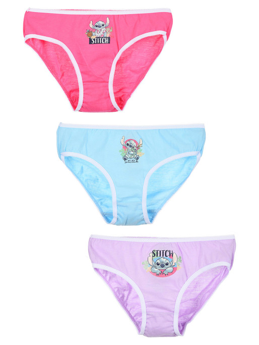 KIDS MOVIE HEROES Lenjerie - set 3 piese Liloetstitch