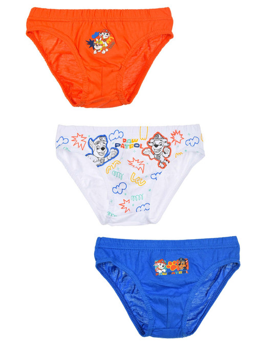 KIDS MOVIE HEROES Lenjerie - set 3 piese Pawpatrol