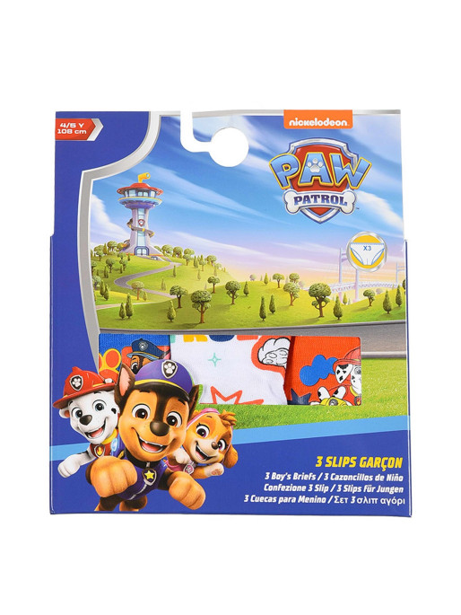 KIDS MOVIE HEROES Lenjerie - set 3 piese Pawpatrol