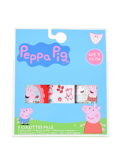 KIDS MOVIE HEROES Lenjerie - set 3 piese Peppapig