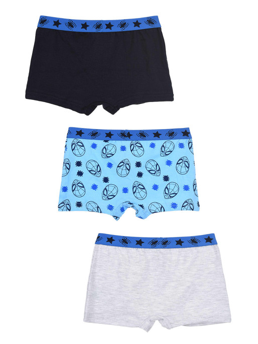 KIDS MOVIE HEROES Lenjerie - set 3 piese Spiderman