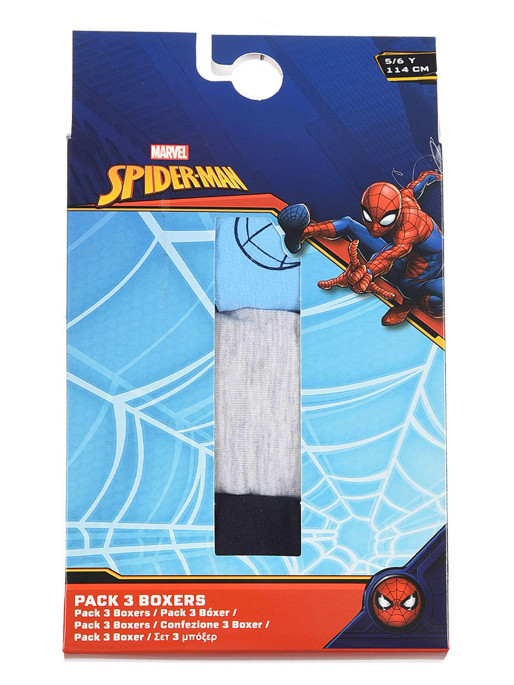 KIDS MOVIE HEROES Lenjerie - set 3 piese Spiderman
