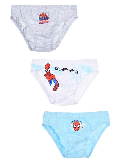 KIDS MOVIE HEROES Lenjerie - set 3 piese Spiderman