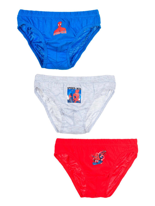 KIDS MOVIE HEROES Lenjerie - set 3 piese Spiderman