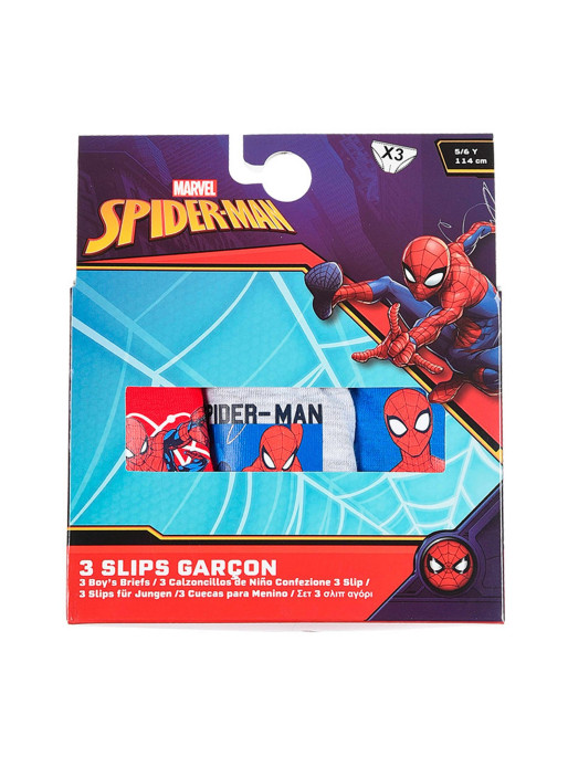 KIDS MOVIE HEROES Lenjerie - set 3 piese Spiderman