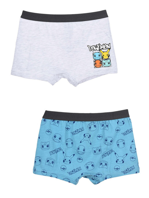 KIDS MOVIE HEROES Lenjerie - set 2 piese Pokemon