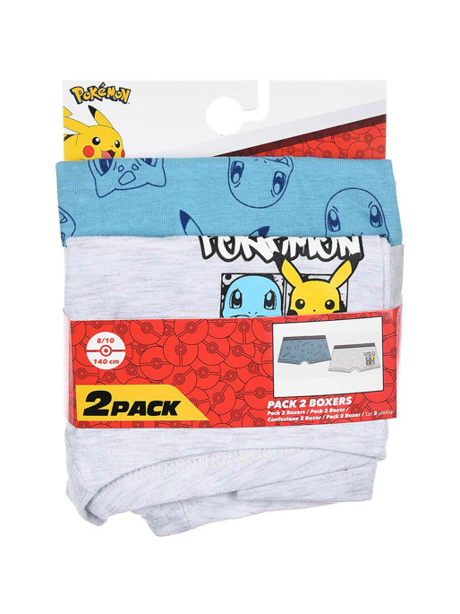 KIDS MOVIE HEROES Lenjerie - set 2 piese Pokemon