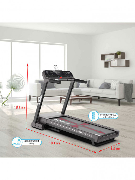 ORION ELEGANCE L2 20 km/3.00 HP Treadmill Smart