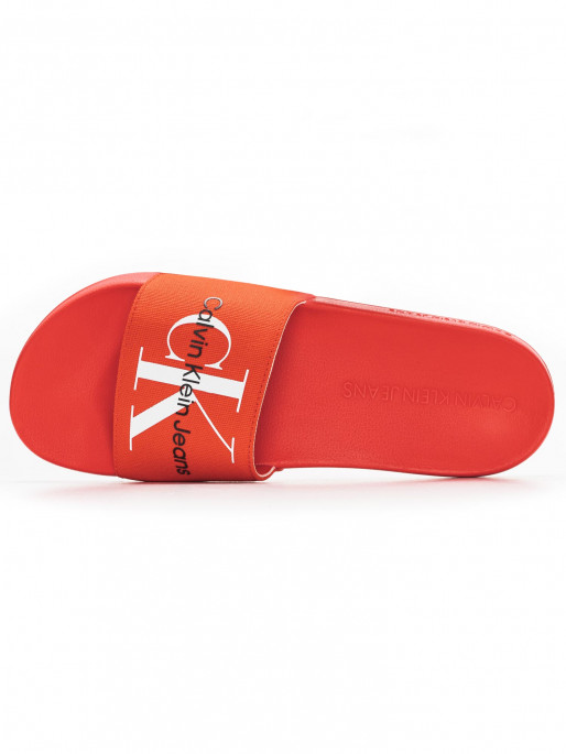 Calvin klein sliders discount red