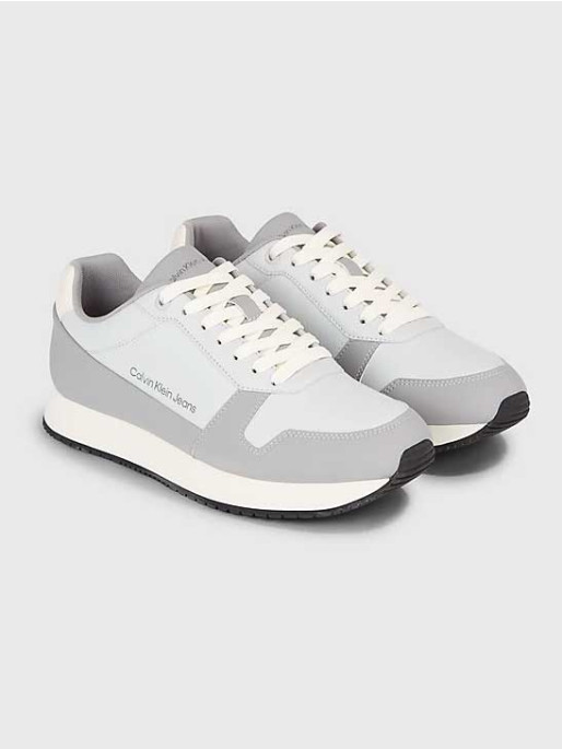 Calvin Klein Jeans RETRO RUNNER LOW LTH IN SAT Shoes