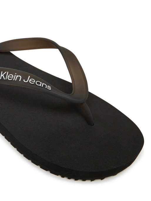 Calvin Klein Jeans Slapi Beach Sandal Transparent Tpu