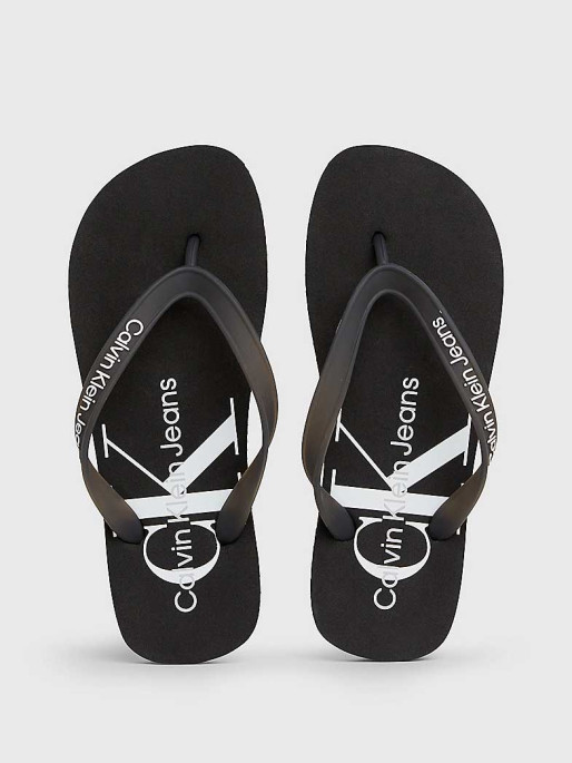 Calvin Klein Jeans BEACH SANDAL MONOGRAM TPU Flip Flops