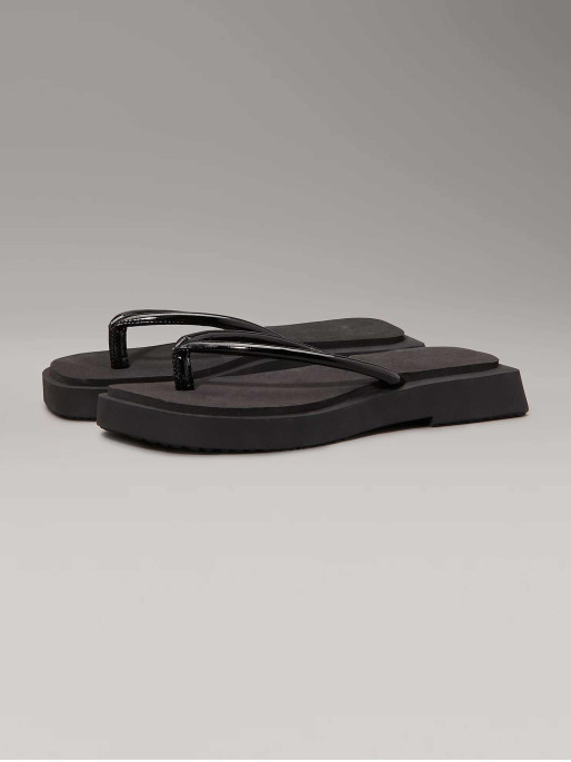 Calvin Klein Jeans Slapi Sq Low Wedge Stitch