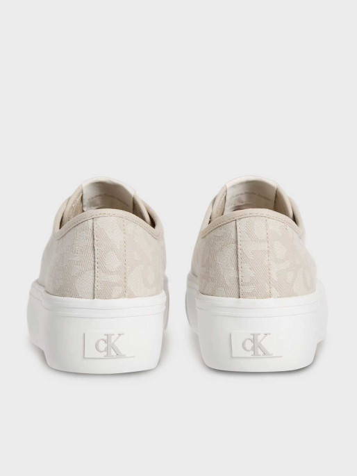 Calvin Klein Jeans Shoes VULC FLATF JACQUARD LOGO TAG