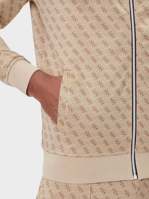 GUESS Bluza sport Korbin Full Zip Trac