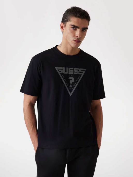 GUESS Тениска AZHA CN OVER T-SHIRT