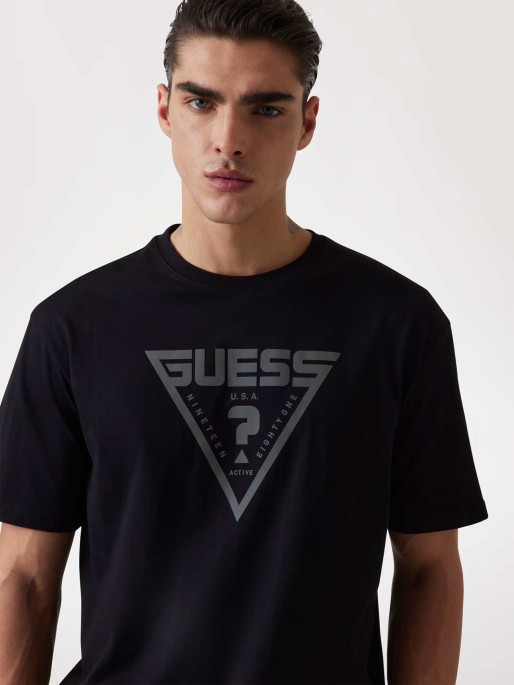 GUESS Тениска AZHA CN OVER T-SHIRT