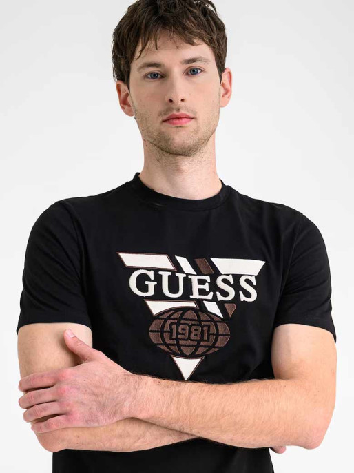 GUESS Тениска PIERRE CN SS T-SHIRT