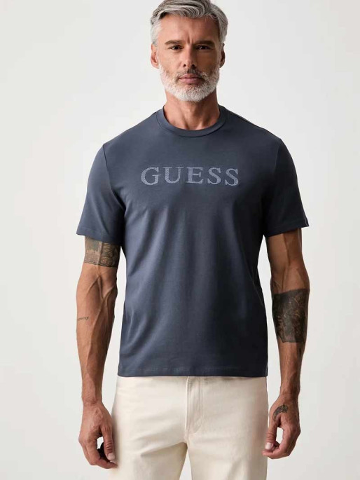 GUESS Тениска PRAT CN SS T-SHIRT
