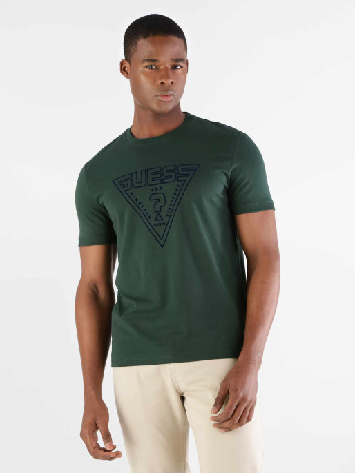 GUESS Тениска MIKEN CN SS T-SHIRT