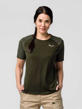 SALEWA Тениска Puez Alpine Merino Hybrid