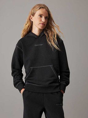 Calvin Klein Performance Μακρυμάνικη Μπλούζα Hoodie Fleece