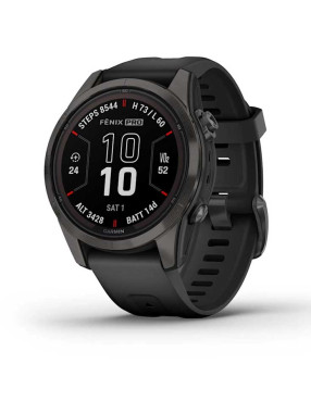 GARMIN GPS Smartwatch Fenix 7S Pro Sapphire Solar