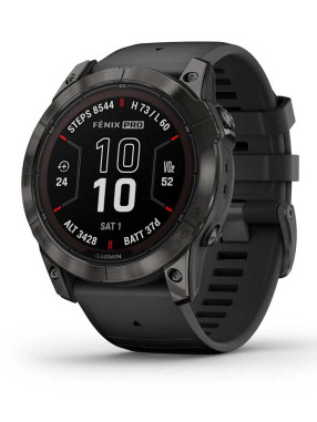 GARMIN GPS Smartwatch Fenix 7X Pro Sapphire Solar