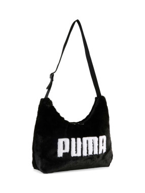 PUMA Geanta Up Faux Fur Slouchy Hobo