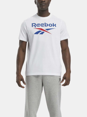 REEBOK Κοντομάνικη Μπλούζα RI Big Stacked Logo