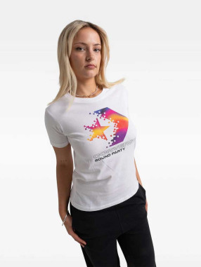 CONVERSE Tricou W Star Chevron Infill