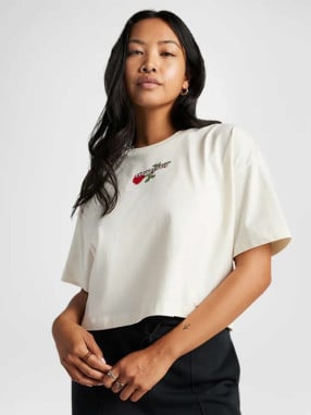 CONVERSE Tricou Tlmn Vday Crop Os